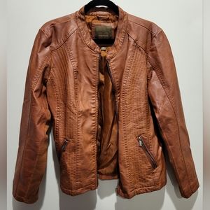 Maurices faux leather jacket size XL